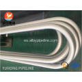 ASTM B444 N06625 GR.2 Tubo de curva U sin costura